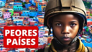 Los 15 peores países para vivir