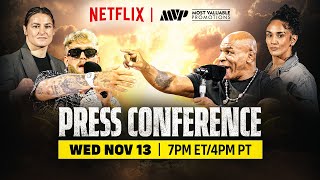 Jake Paul vs. Mike Tyson Press