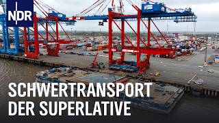 Schwertransport auf Nordsee