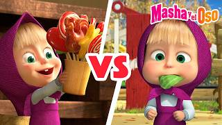 Masha y el Oso: Sándwich vs Piruleta