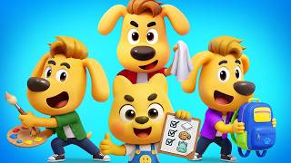 Sheriff Labrador: Tres Labradores