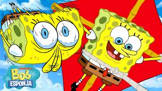 Bob Esponja Voando