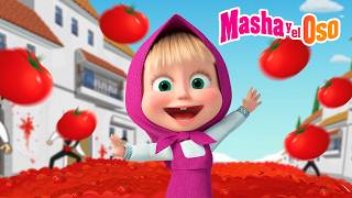 Masha y el Oso: Guerra de tomates
