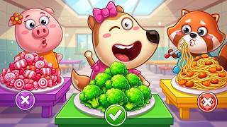 Bebé Wolfoo: Comida Saludable