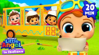 Little Angel: Ruote del Bus a Scuola