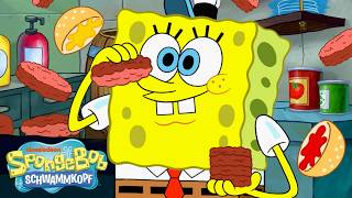 SpongeBob kocht Krabby Patties