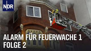 Wohnung in Flammen