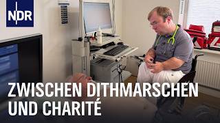 Arzt im Rollstuhl zwischen Dithmarschen und Berlin