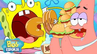 Bob Esponja: Comiendo