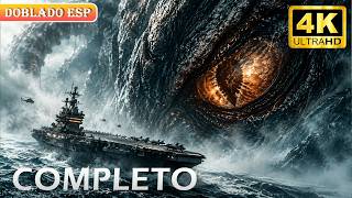 Tsunami y monstruo marino