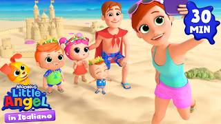 Little Angel: Giochi in spiaggia