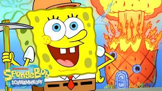 SpongeBob: Zerstört Häuser