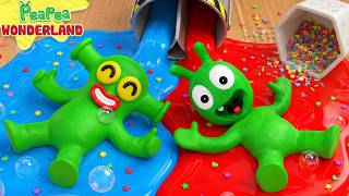 Pea Pea: Blue vs Red Slime
